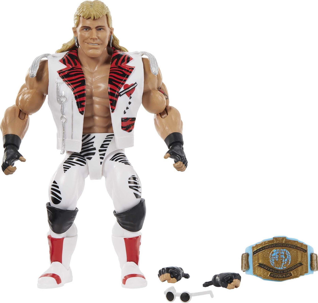 WWE Superstars Shawn Michaels Action Figure Toy, Poseable Retro Collectible