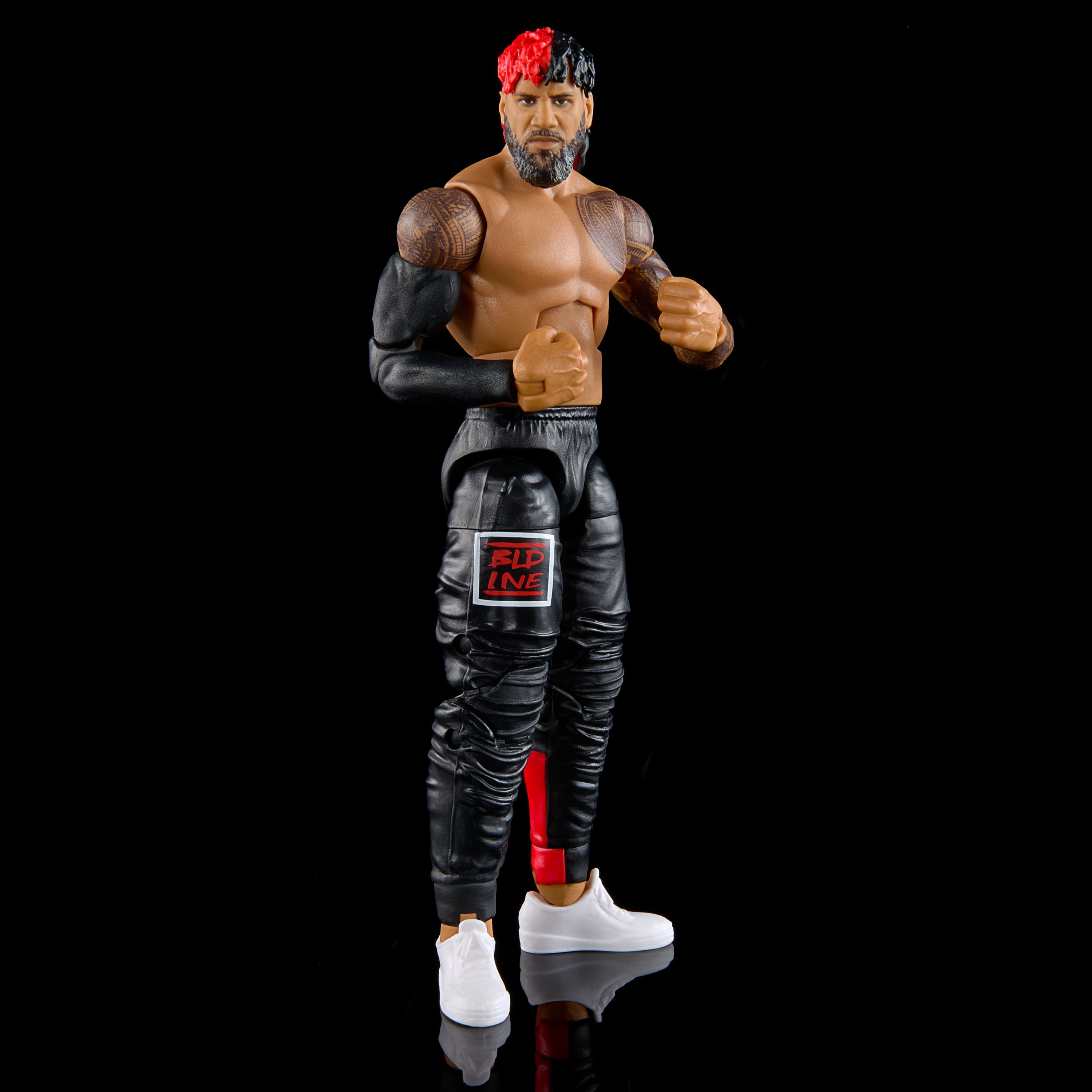 WWE Top Picks Elite Collection Jimmy Uso Action Figure & Accessories, Posable Collectible (6-in)
